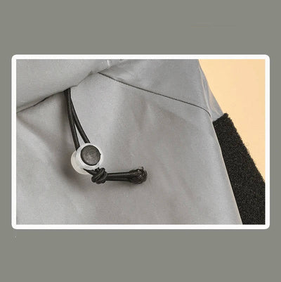 Waterproof Dog Raincoat with Adjustable Hood and Reflective Strips – Best Dog Rain Jacket for Full Body Coverage in All Weather